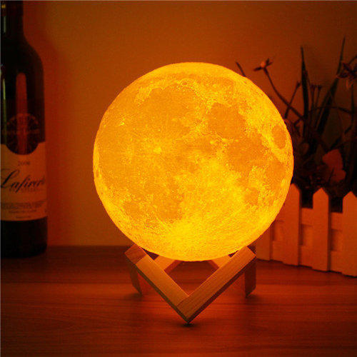 LunaGlow 2.0 LED Moon Lamp